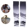 1 Pair Ice Silk Sves UV Sun   Lengthen Thin Brthable Quick Drying Cooling Arm Sves for   Sports