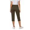 Women’s Stretch Capris High Waist Cropped Yoga Pants with Pockets Elastic Waistband Athletic Fitness Leggings for Workout Gym