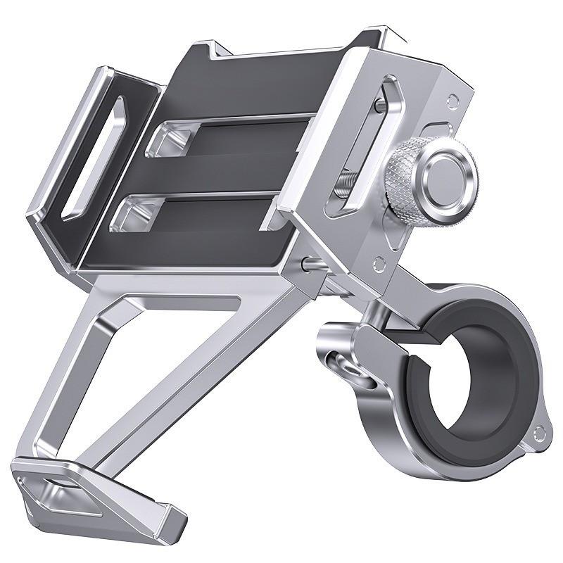 Aluminum Alloy Bike Phone Mount Motorcycle Bicycle Handlebar Holder Riders Navigation