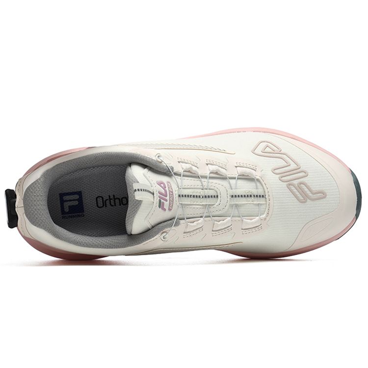 Fila Energy Boa Reflective Professional Fabric TPU Low-Top Training Running Shoes Women Sneaker Off-White A12W212201FGD