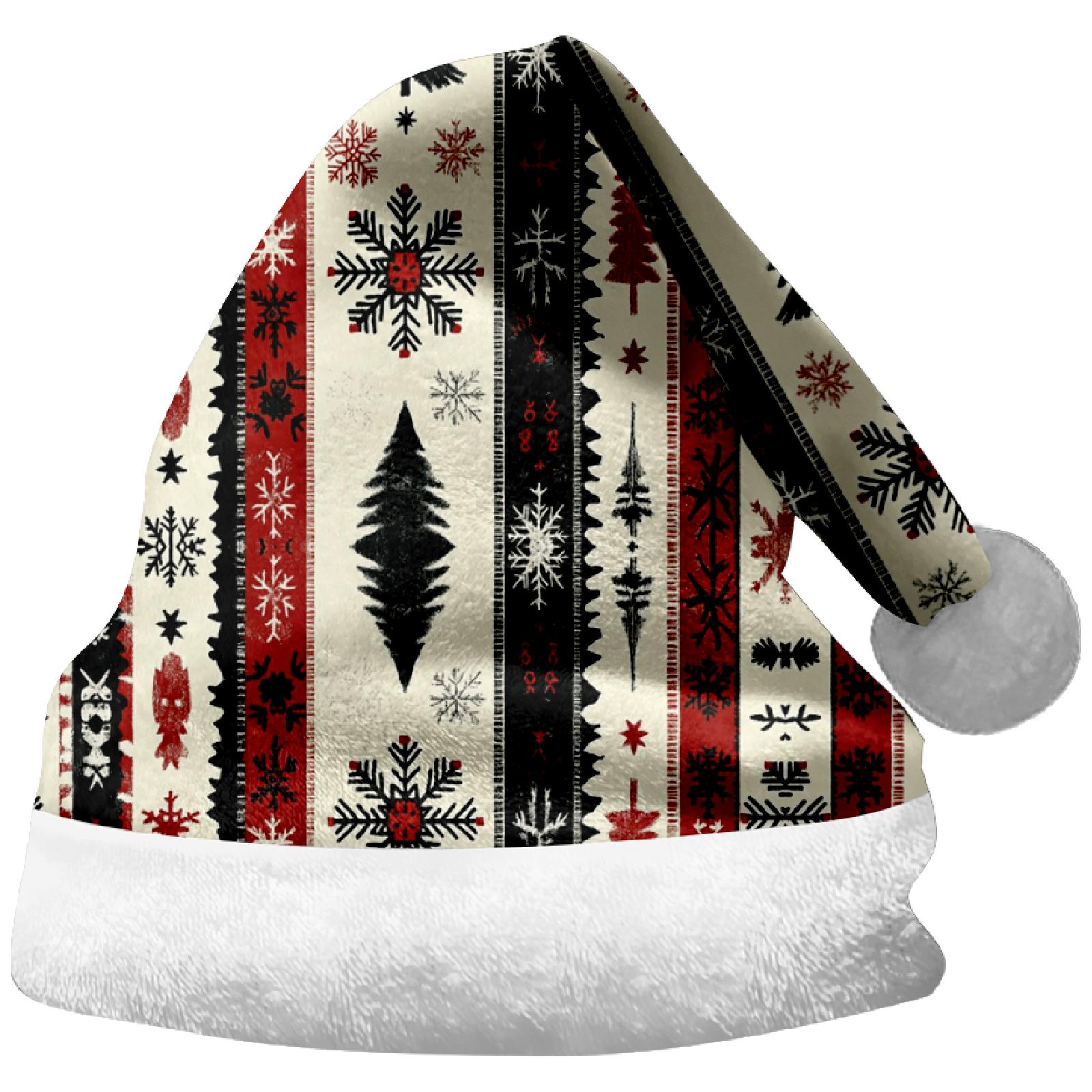 

Забавные рождественские шапки, товары для рождественской вечеринки, праздничные шапки S красный