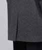 Musinsa Standard Wool Blend Melton Daddy Shoulder Oversized Blazer [Medium Grey]