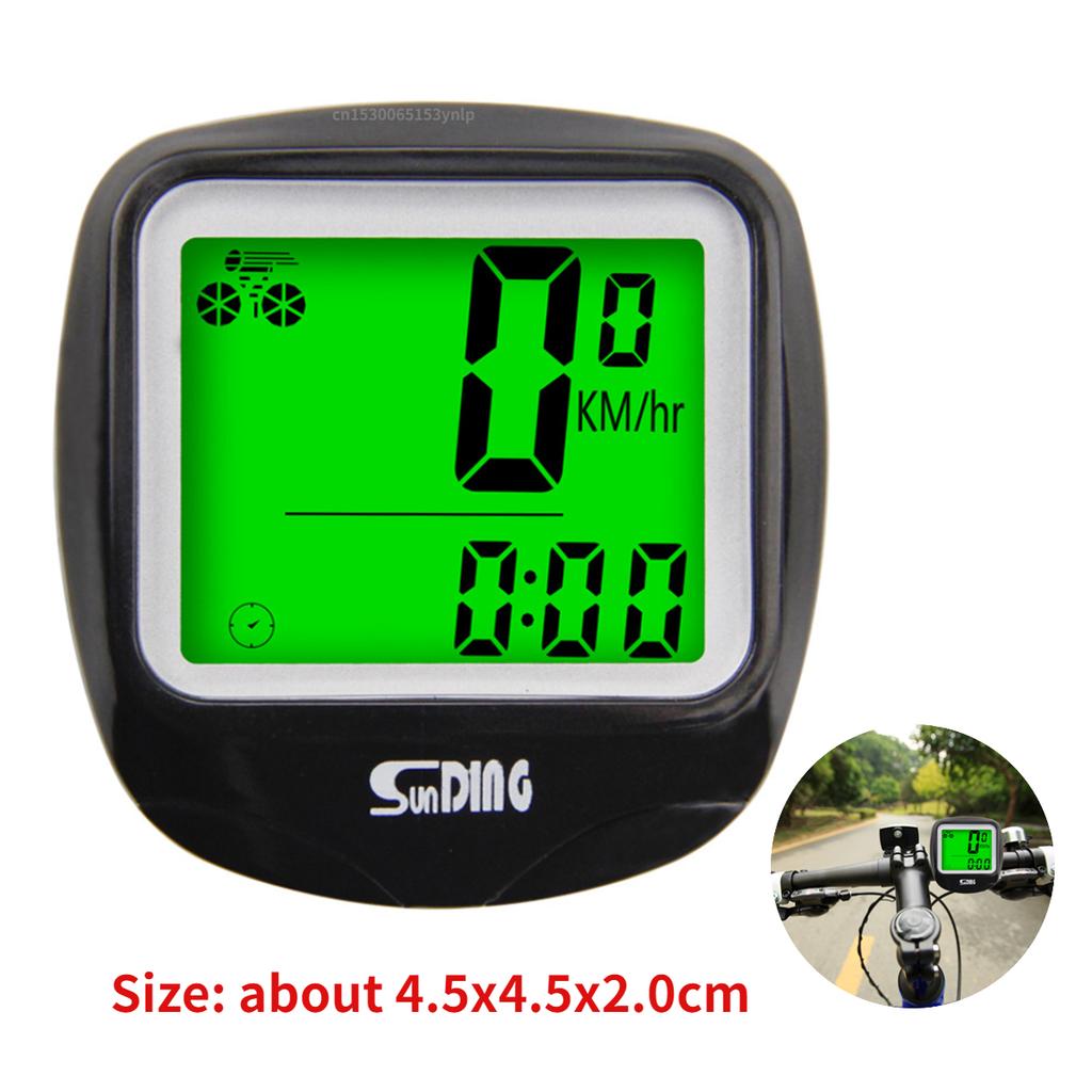 Wired/Wireless Bike Computer Waterproof Wired Bicycle Odometer Speedometer LCD Screen Cycling Stopwatch MTB Road Bike Accessorie