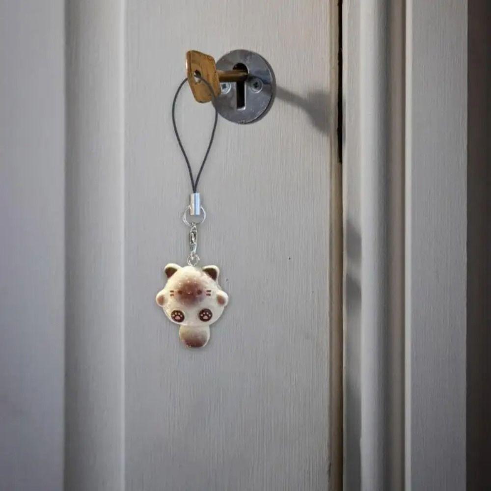 INS Mobile Phone Strap Cartoon Kitten Keychain Fashion Phone Charm Pendant  For Any Occasion