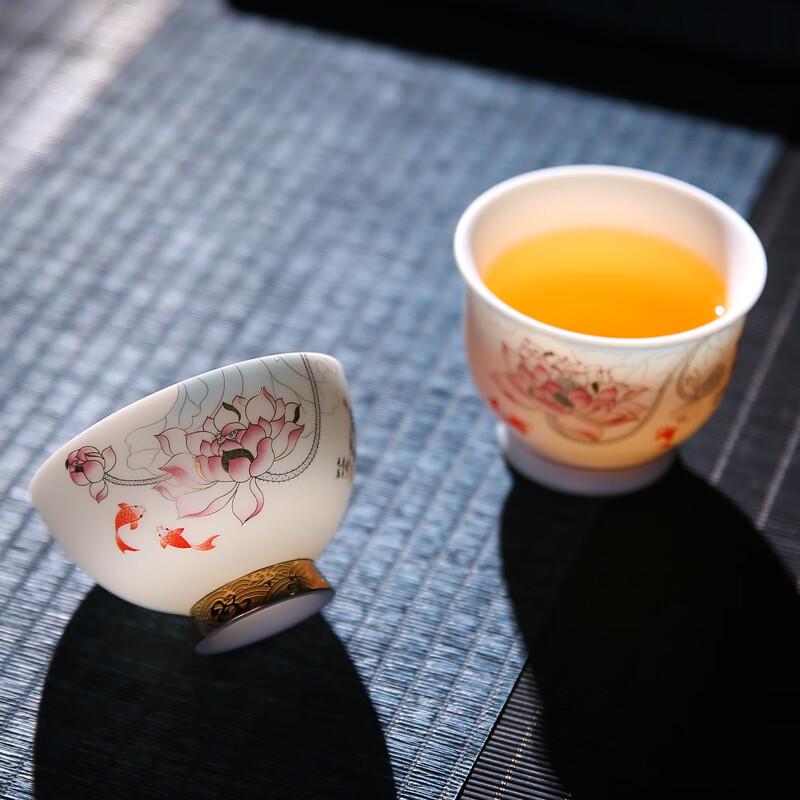 Chaxun Mutton Fat Jade Style Master Tea Cup