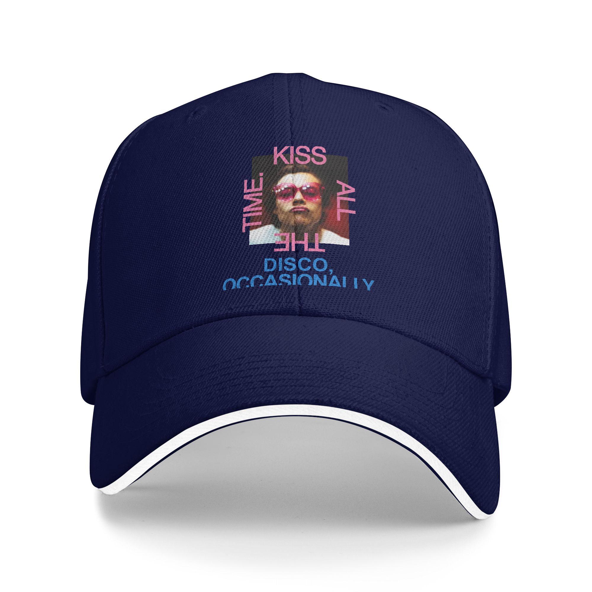

Spring Harry Style Kiss All The Time Disco Occasionally Baseball Cap Hunting Camping Sun Trucker Hat UnisexTeens Breathable One Size
