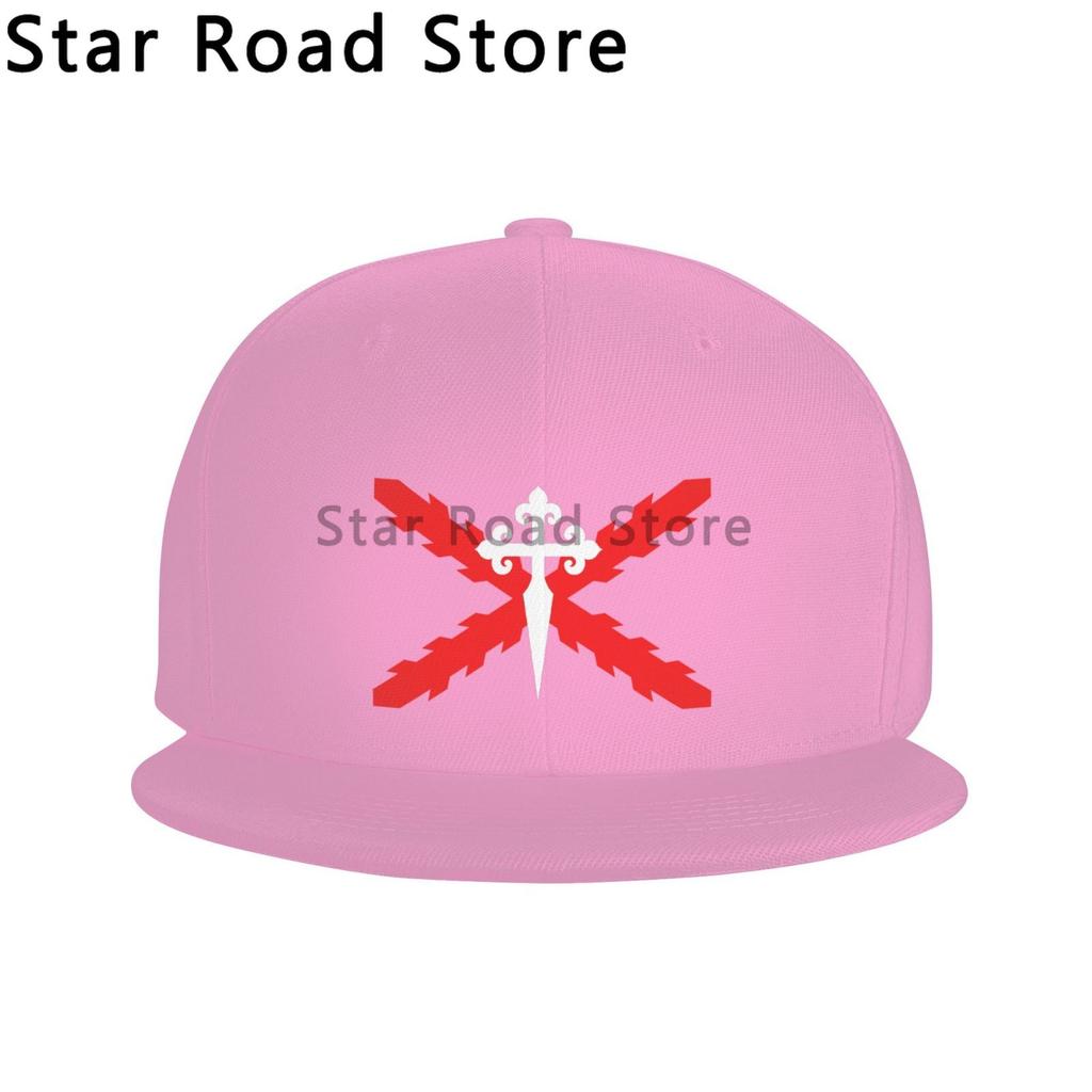 Spanish Empire Baseball Caps Spain Hats Imperio Travel Burgundy Hispanic Catholic Monarchy Cross Flags hat Unisex Unisex Trucker Cap