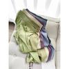 Summer Thin Loose Wide Leg Pants Women's Ice Silk Casual Pants Elegant Elastic Waist Straight Trousers Lady Sport Pant