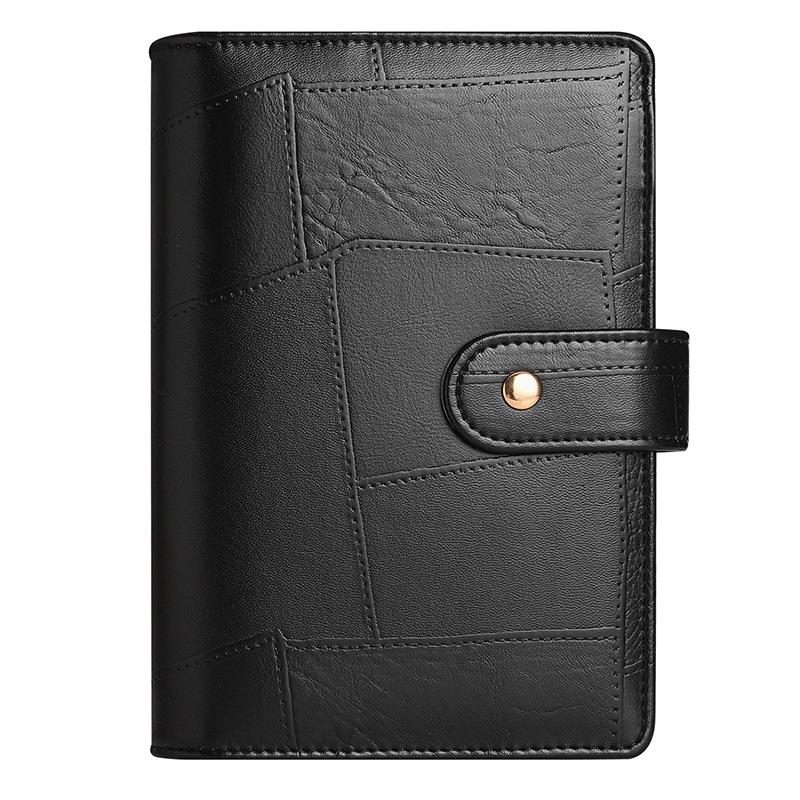 A5 Large Capacity Removable Loose-Leaf Notebook: Simple Design for Students