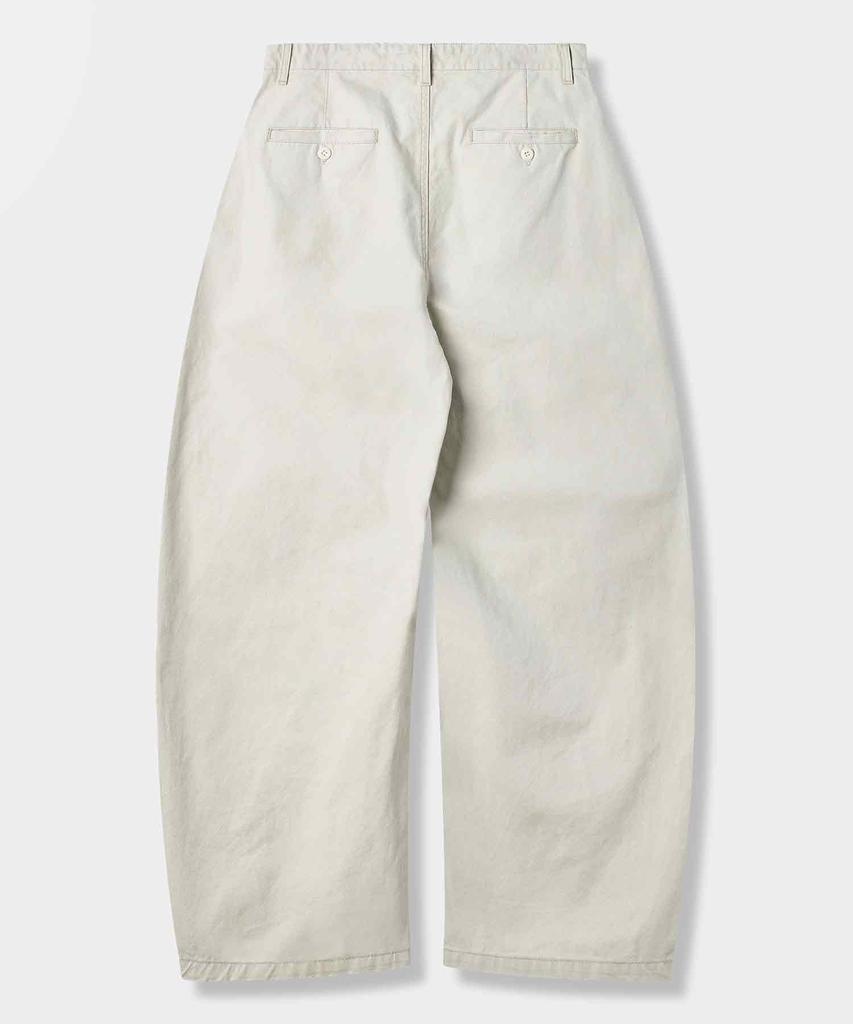 Yujen Basic Cotton Curved Chino Pants_3 Color