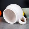 Large Porcelain Mug for Drinking Tea, Herbs, Coffee, Chocolate, Heating XL