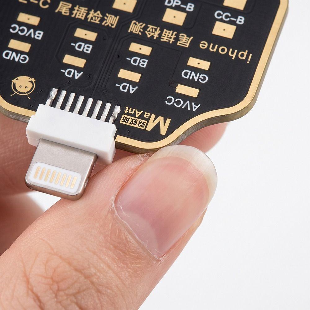 Type-C Interface Phone Tail Plug Tester Quick Test Battery Power Supply Tester Fault Detection