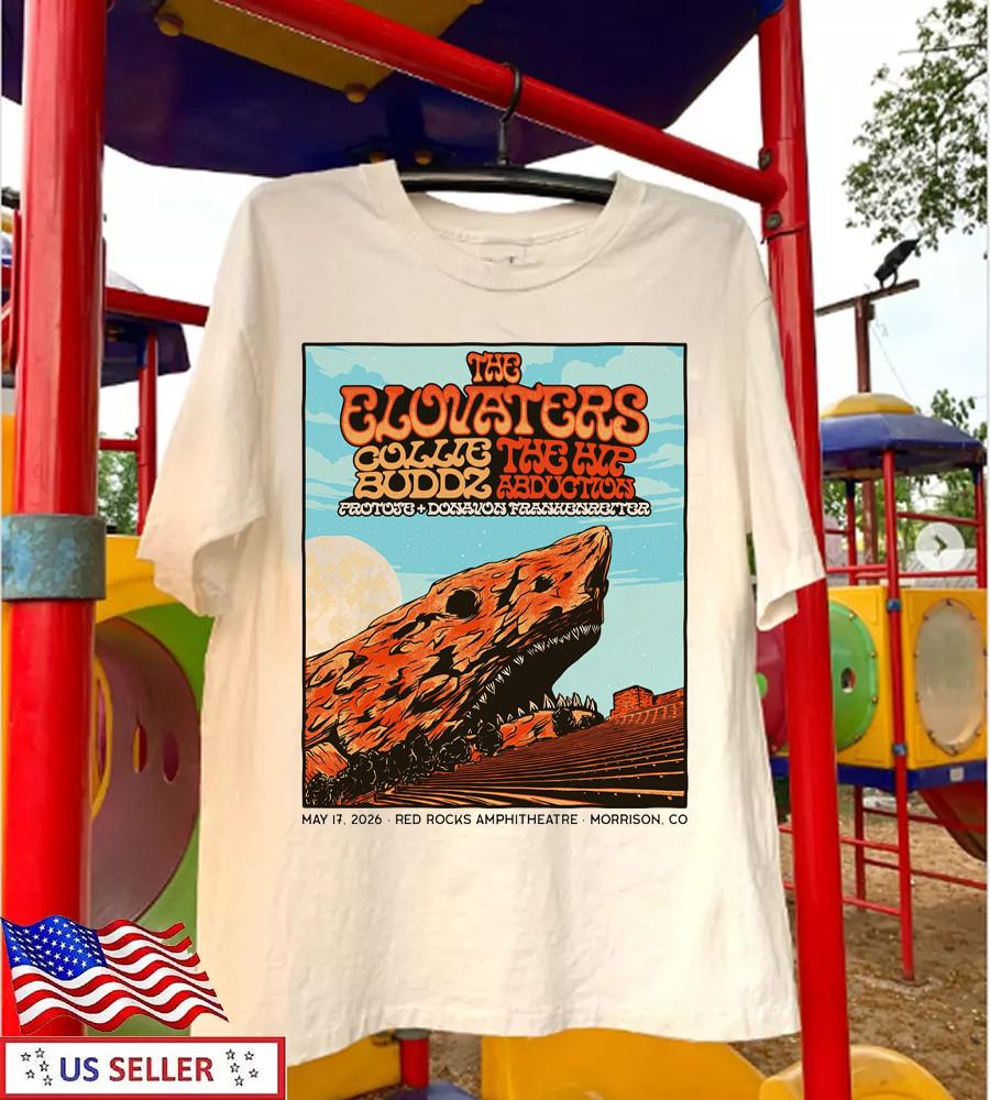 

NEW The Elovaters Red Rock tour Gift For Fan Full Size T-shirt MD1616 Unisex T-Shirt XXXL