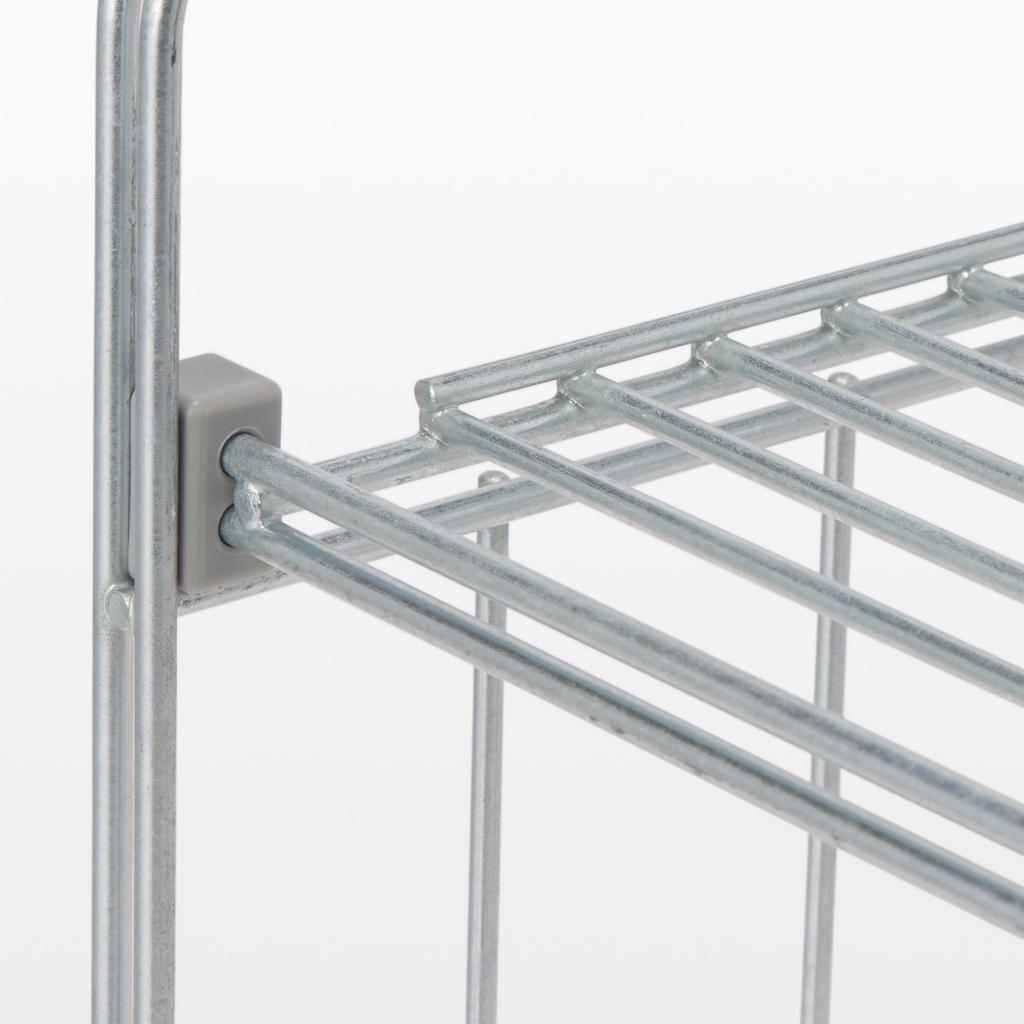 MUJI Mini Wire Rack for Indoor and Outdoor W X D X 83413569 Use, Approx. 48.5cm 27.5cm 52.5cm H,