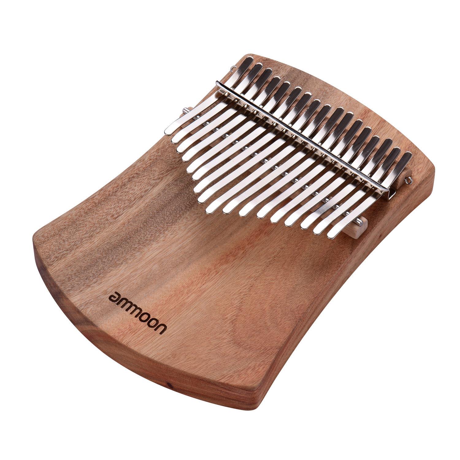 

17-клавішне фортепіано Kalimba Camphorwood C Tone with Carry Bag Music Book Musical Glass Stickers