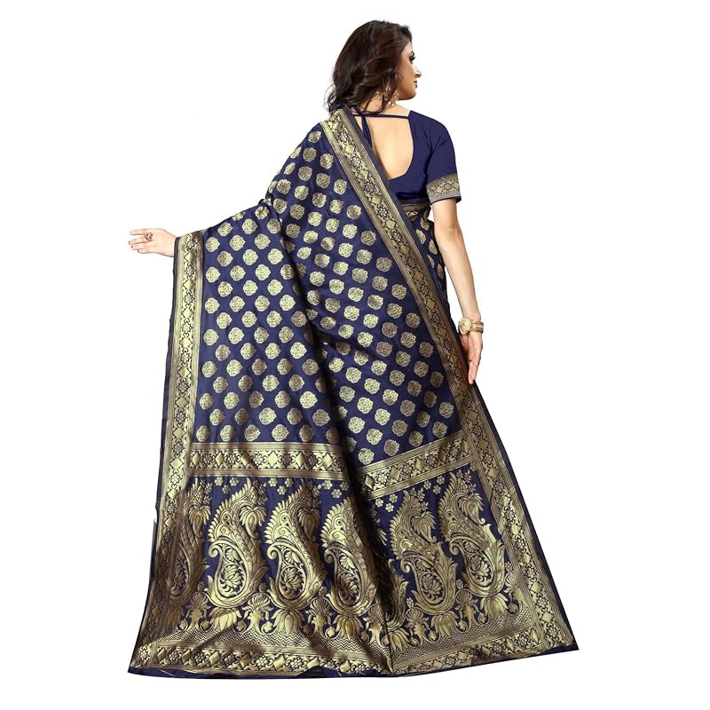 Sugathari Womens Art Silk Kanchipuram Saree (SAN PARI R )