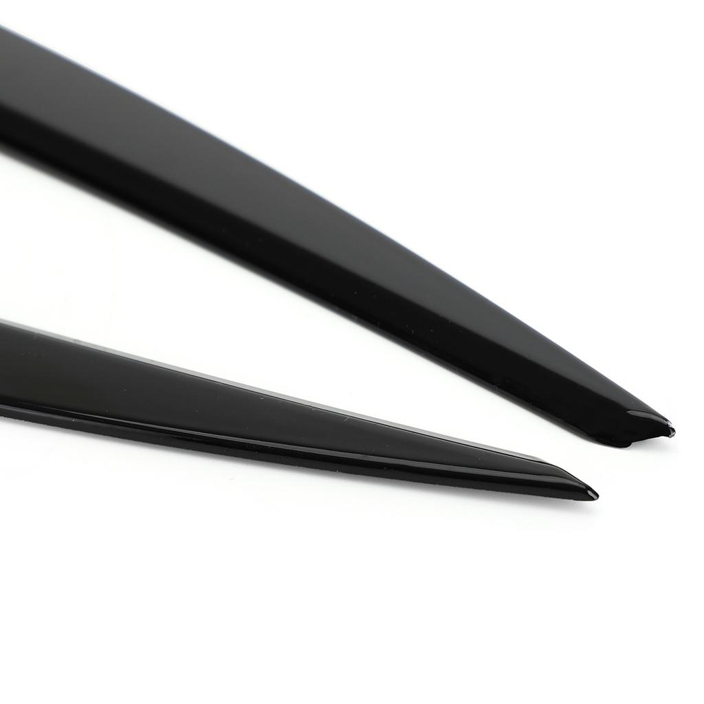 Frontscheinwerfer Augenlid Augenbrauen Abdeckung Zierleiste Schwarz Für VW Golf MK7 Golf R GTI GTD