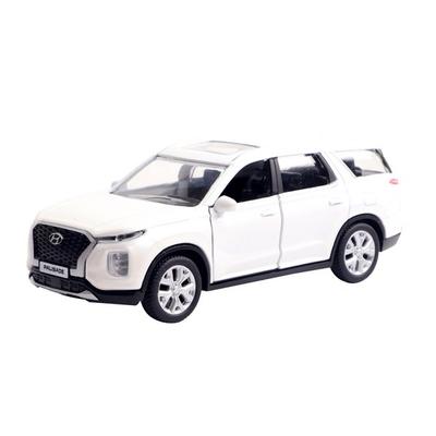 Hyundai Palisade de Fundición a Presión, Blanco, juguetes coreanos populares