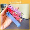 Cute Rainbow Acrylic Bear Keychain Soft Rubber Material Perfect For Car Keys Gifts