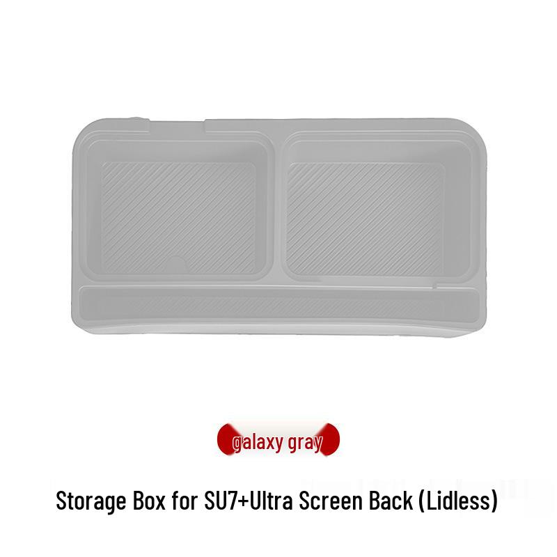 Universal Car Organizer: Screen Holder, Tissue Box, and Storage Tray for Xiaomi YU7