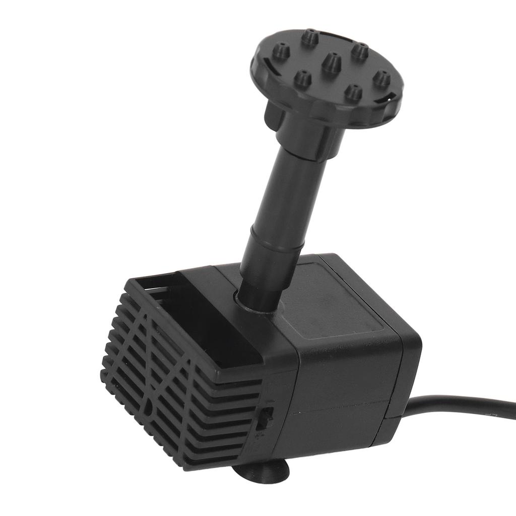 Solar Water Pump Kit Ground Plug Split Type Solar Water Fountain Bird Bath Fountain with 6 Nozzles