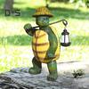 Turtle Garden Statue Resin Outdoor Decor Turtle Figurine Weatherproof Standing Tortoise Sculpture for Yard Patio Lawn