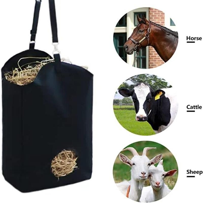 Large Capacity Horse Feed Storage Bag Hays Carriers Horse Hays Bag Horse Feeding Bag Horse Feeding Accessories for Stall
