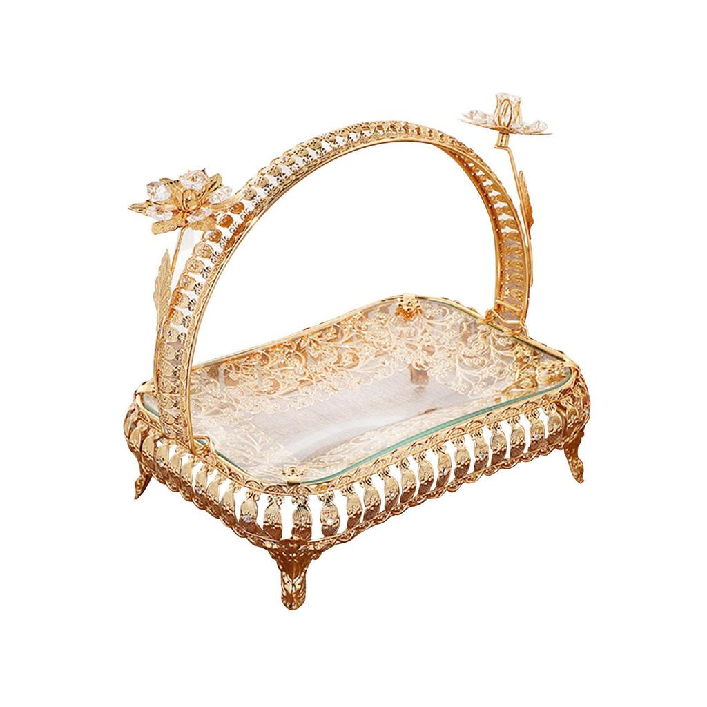Multipurpose Fruit Basket Snack Food Plate Table Organizer Vegetable Bowl Serving for Bar