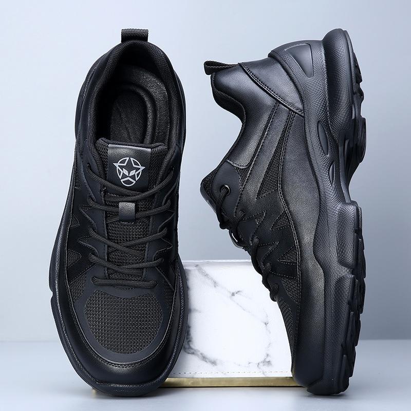 Aijia New Men's Shoes Summer Outdoor Hiking Non-slip Breathable Casual Mesh Sports Casual Walking Shoes C Trace