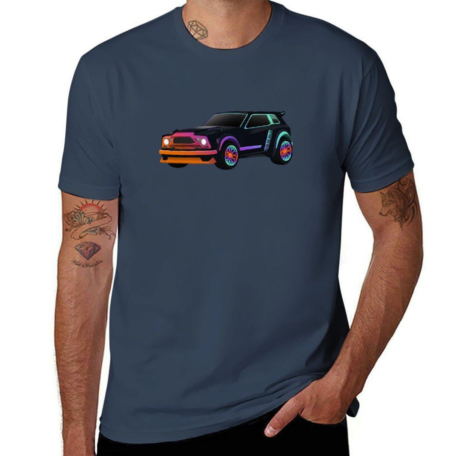 

Rocket League Fennec T-Shirt cotton t shirt pack funny t shirts dark humor T-Shirt S