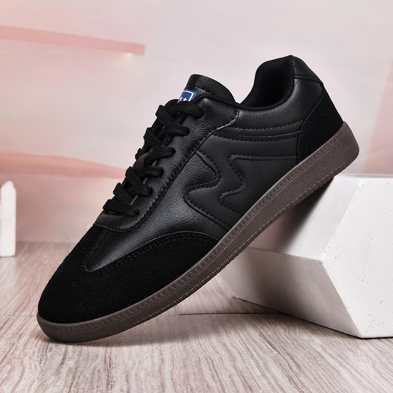 Board shoes new autumn flat-bottomed retro casual shoes T-head shoes couple German training shoes