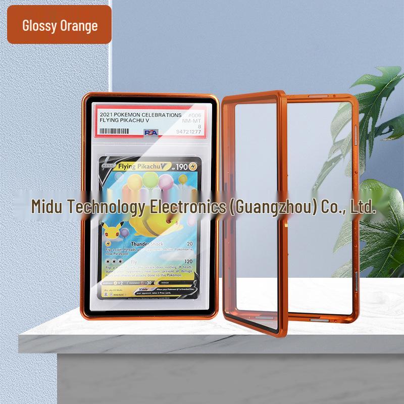 Aluminum Alloy Tempered Glass Protective Cover for PSA, BGS, CGC Rated Cards