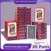 Muhe Playing Cards Old A Poker 20-Pack Durable Flexible High Elasticity Landlord Game MHO75