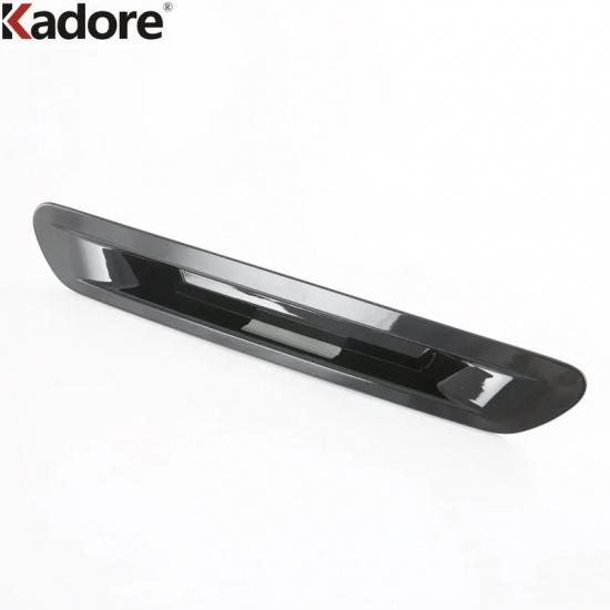 Rear Trunk Door Handle Bowl Cover Trim For Kia Carnival KA4     2024 Carbon Fiber Car Exterior Accessories