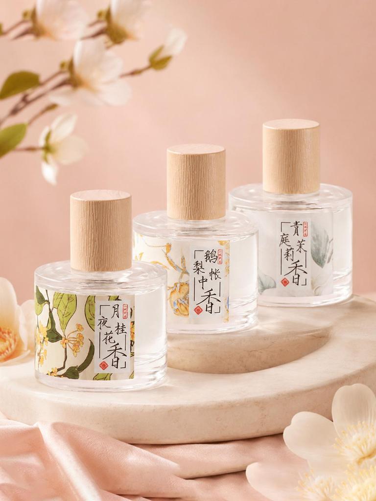 Osmanthus fragrance ladies national style perfume long-lasting fragrance, natural, fresh, non-irritating, non-rich perfume