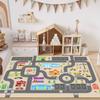 Stadtverkehr Teppichmatte Teppich Pädagogische Kinder Spielmatte Heimdekoration Kinderzimmer Fahrzeug Bau Design Schlafzimmer Dekor Teppich