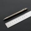 Yousheng 4.7" Length Titanium Alloy Ballpoint Pen Retractable Lightweight EDC Pen with Pocket Clip for Office Business School