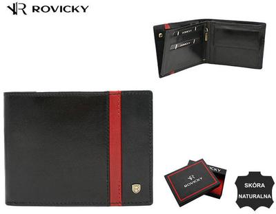 Men's Leather Wallet with RFID System - Rovicky
