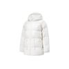 Li Ning Sports Life Collection Down Jacket Women's Ivory AYMT150-3
