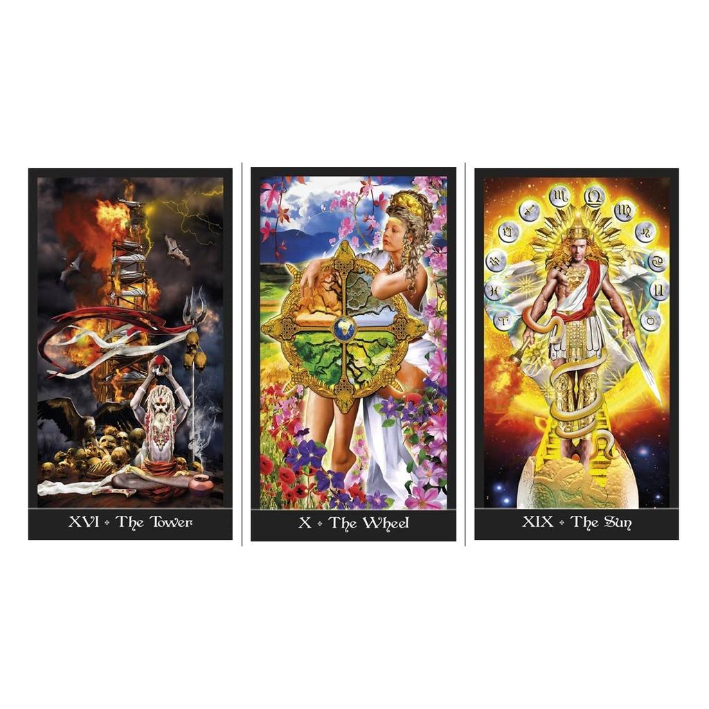 Kancharo Tarot Cards 78 Pieces Tarot Fortune Telling Japanese Tarot Cards Basic Instructions Pouch Included [Tarot Apokalypsis] & (Genuine Product)