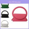 New Arrival Fashion Street Style Pu Leather Small Square Bag With Round Ring Design For Women