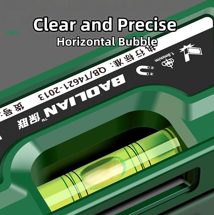 Portable Magnetic Torpedo Level  Woodworking Measuring Spirit Level