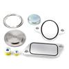 EGR Delete Plug with Gaskets Kit EGR Cooler Eliminate Fit for Cummins ISX CM871 Engine