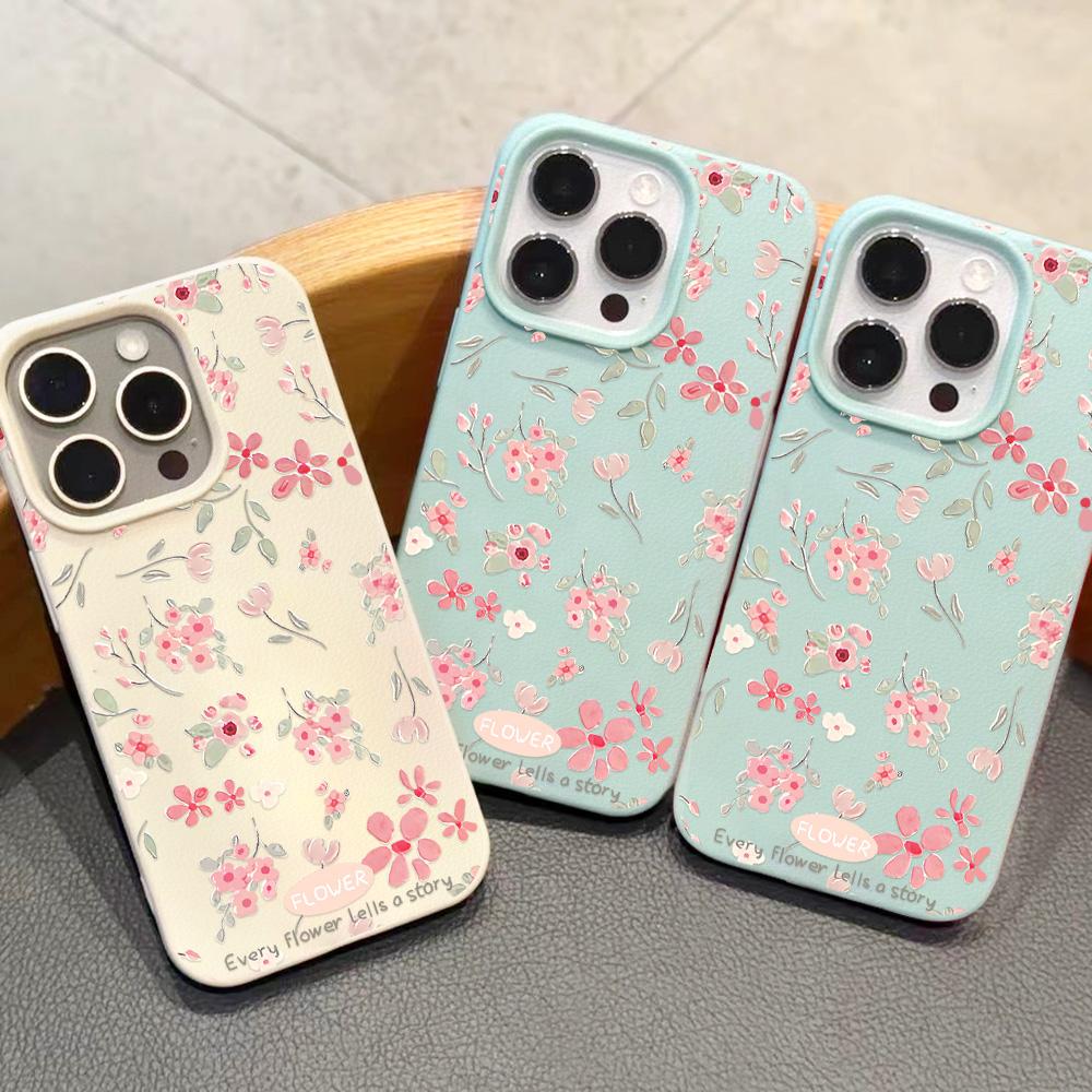 Pouzdro na telefon pro iPhone 11 13 XR XS Max pouzdro pro iPhone 12 14 15 16 Pro Max 12 Pro 15 Plus kožené malované vodotěsné odolné proti pádu a opotřebení kreslený film