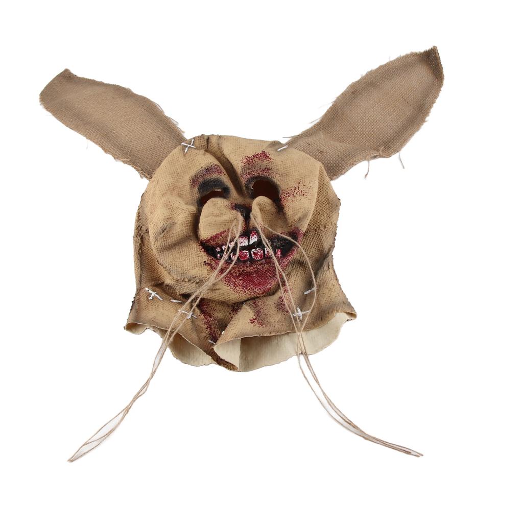 Halloween Scary Face Cover Creepy Scarecrow Headgear Halloween Fancy Dress Cosplay Costume Props