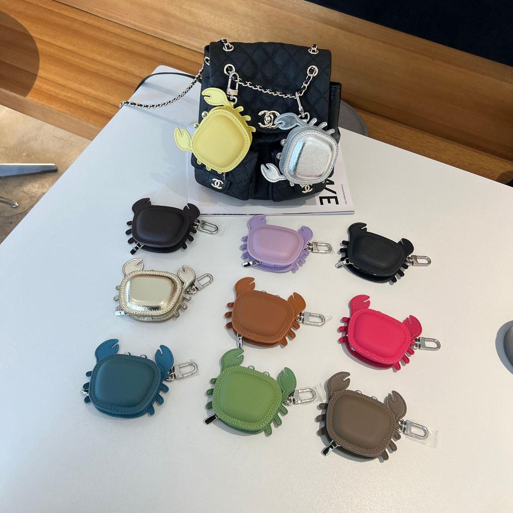 Handmade original crab bag pendant wireless bluetooth headset bag keychain change bag mouth red envelope car hanging