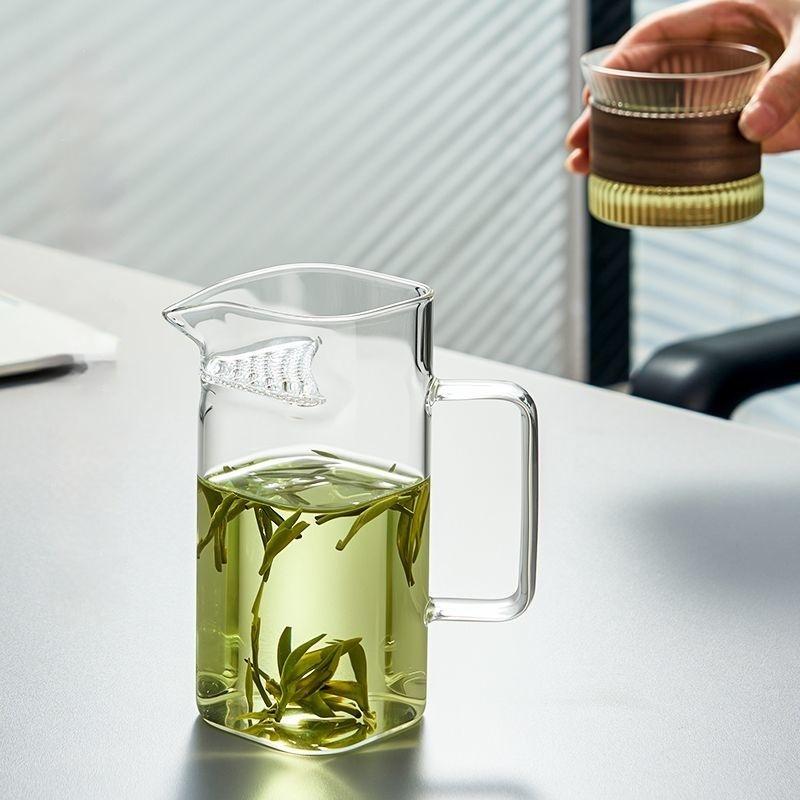 GIANXI Tea Cup Men's Water Cup Office Personal Teacup Home Glass Tea Water Separation Resistant To High Temperature