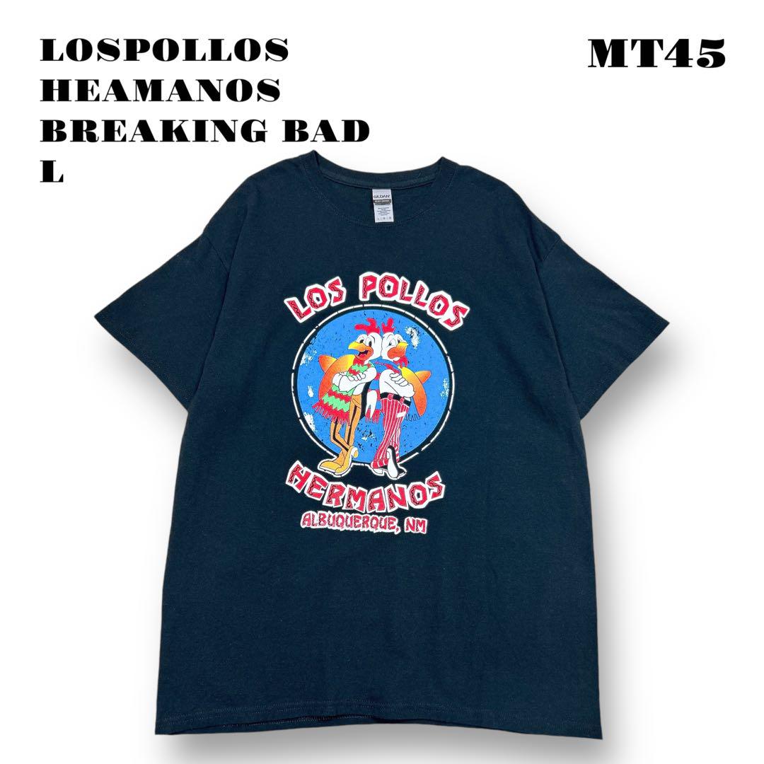 

[USED] Rare item! LOSPOLLOS HEAMANOS BREAKING BAD Black L