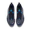 Swagger 2 Dämpfung Abriebfest Rückprall Niedrig geschnitten Basketballschuhe Herren Blau 912531106-4