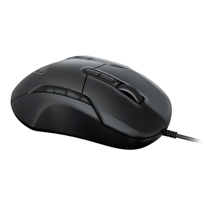 TURTLE BEACH Kone II Gaming Mouse Black26K DPI, 650 IPS, USB, Multi-Button, MMO/RTS, Macro Function, Ergonomic, Right-Handed. 2-Year